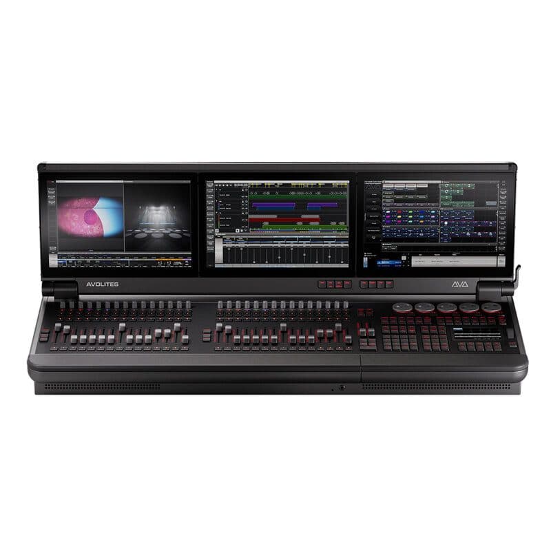 Console luci Diamond 7 D7-330 - 30 fader 3 touchscreen 14" - AVOLITES AVO-30-01-7203